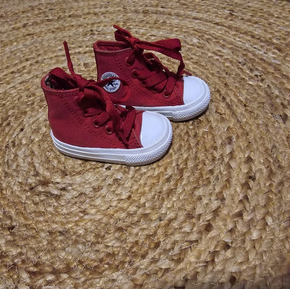 Baby Red Converse